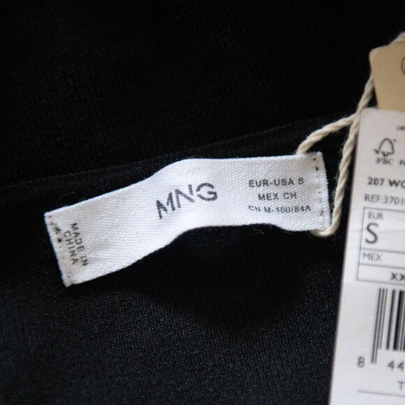 Mango Alberta Crop Tie Neck Halter Tank Top - Picture 6 of 11